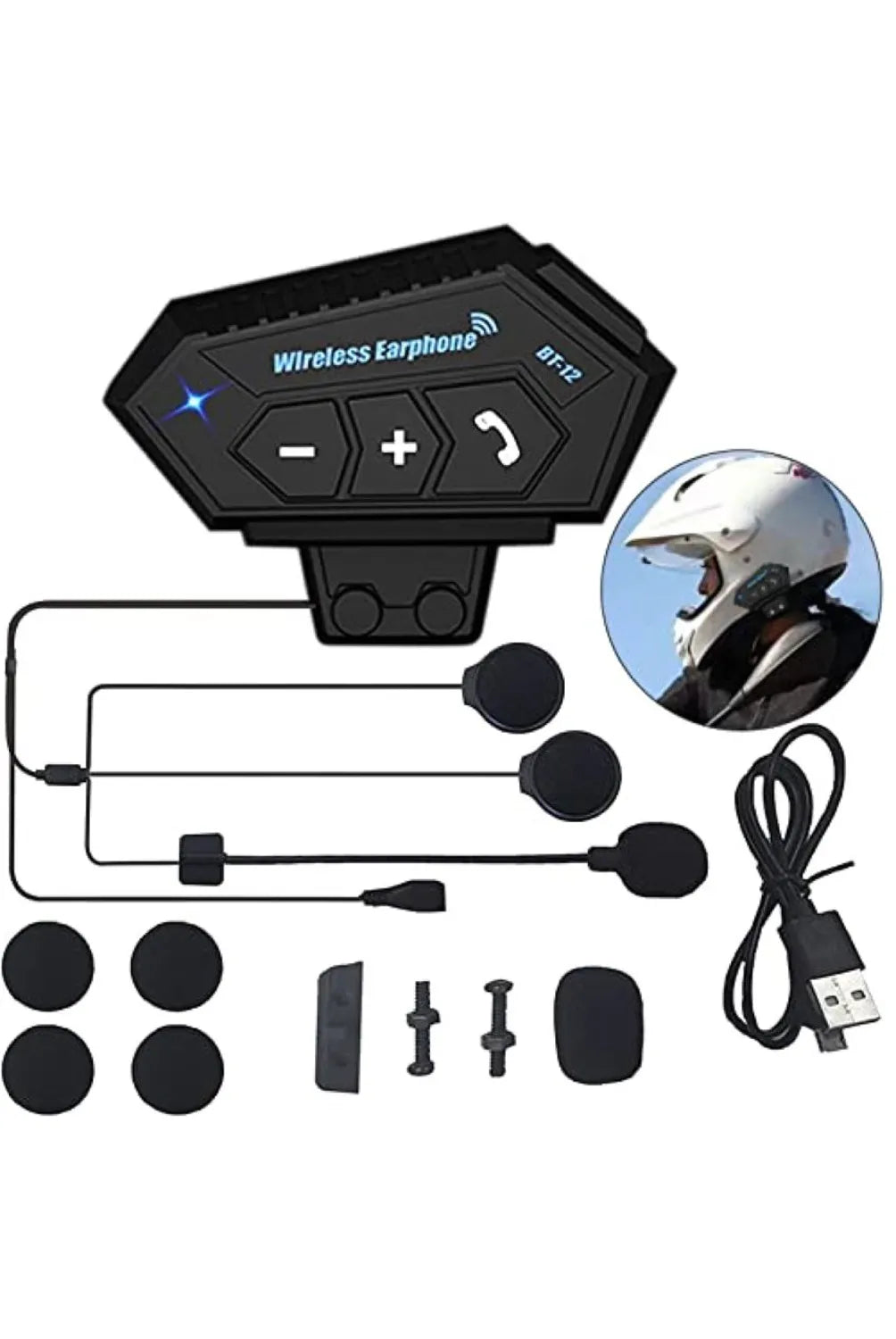 Gray helmet for bikers